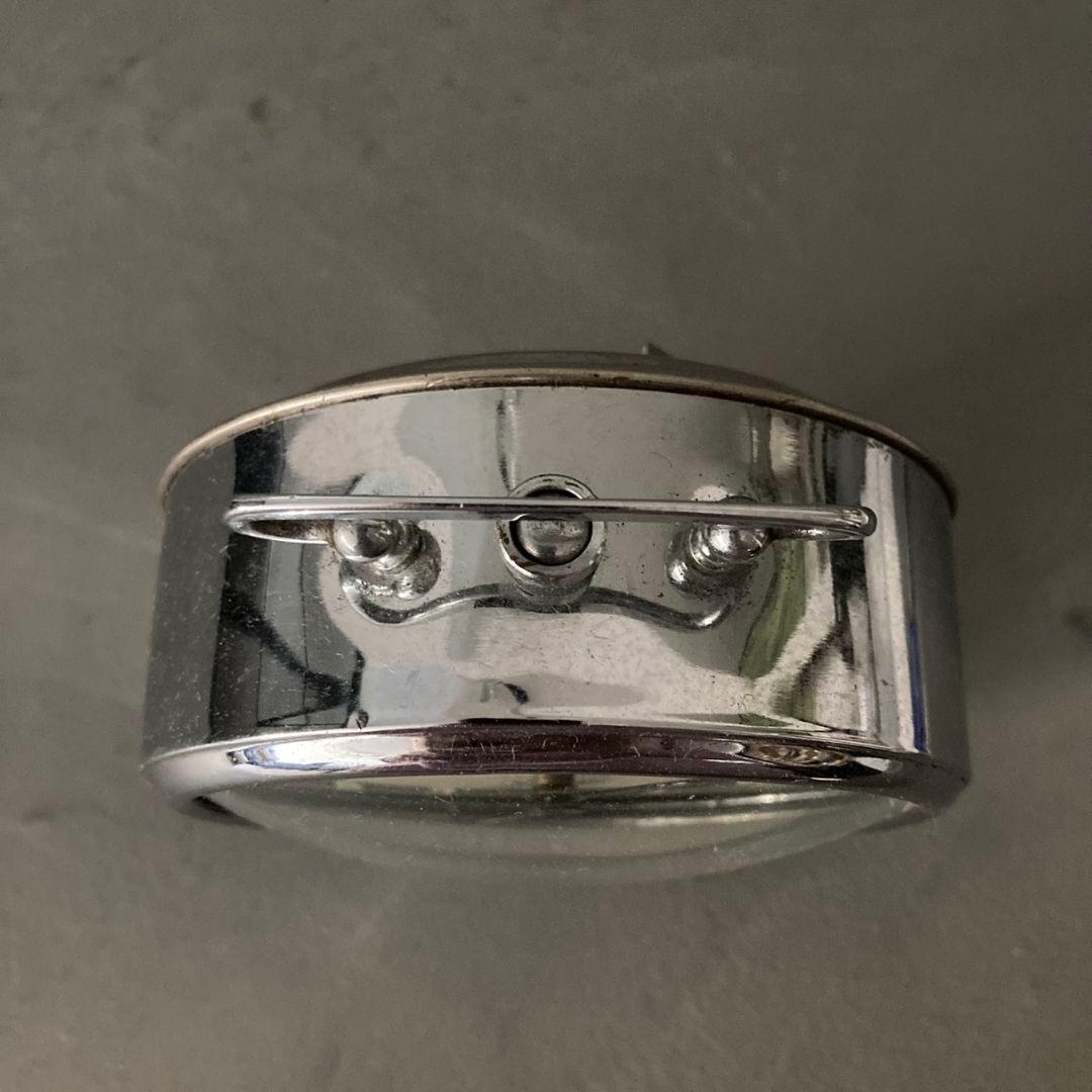 SEIKO 精工舎 アンティーク 置き時計 ニューコロナ クローム 夜光