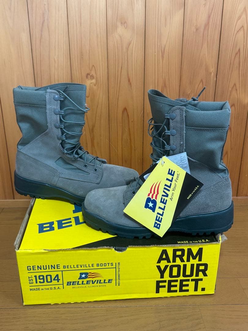 BELLEVILLE 600 ST ミリタリーブーツ 9 R/アメリカ軍/米軍❗️
