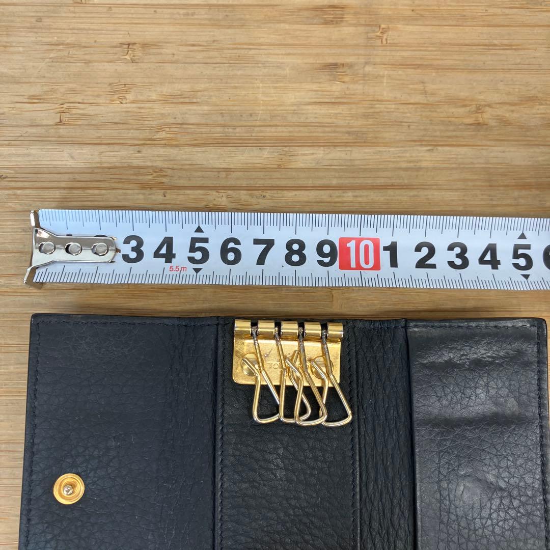 TOM FORD 黒 レザー キーケース