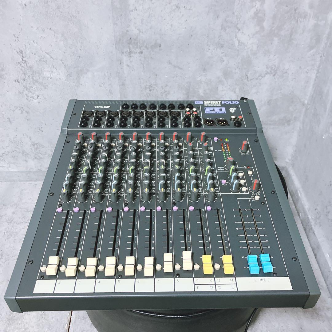 【希少】サウンドクラフト ミキサー SPIRIT FOLIO F1