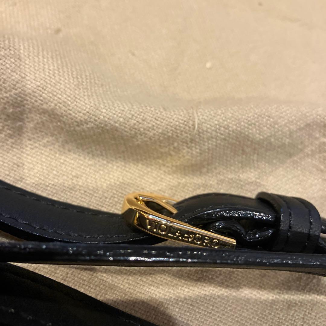 VIOLA d'ORO ボアショルダーバッグ