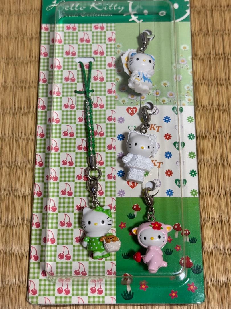 激レア　ハローキティ キティグッズコレクション　根付け　フルコンプ