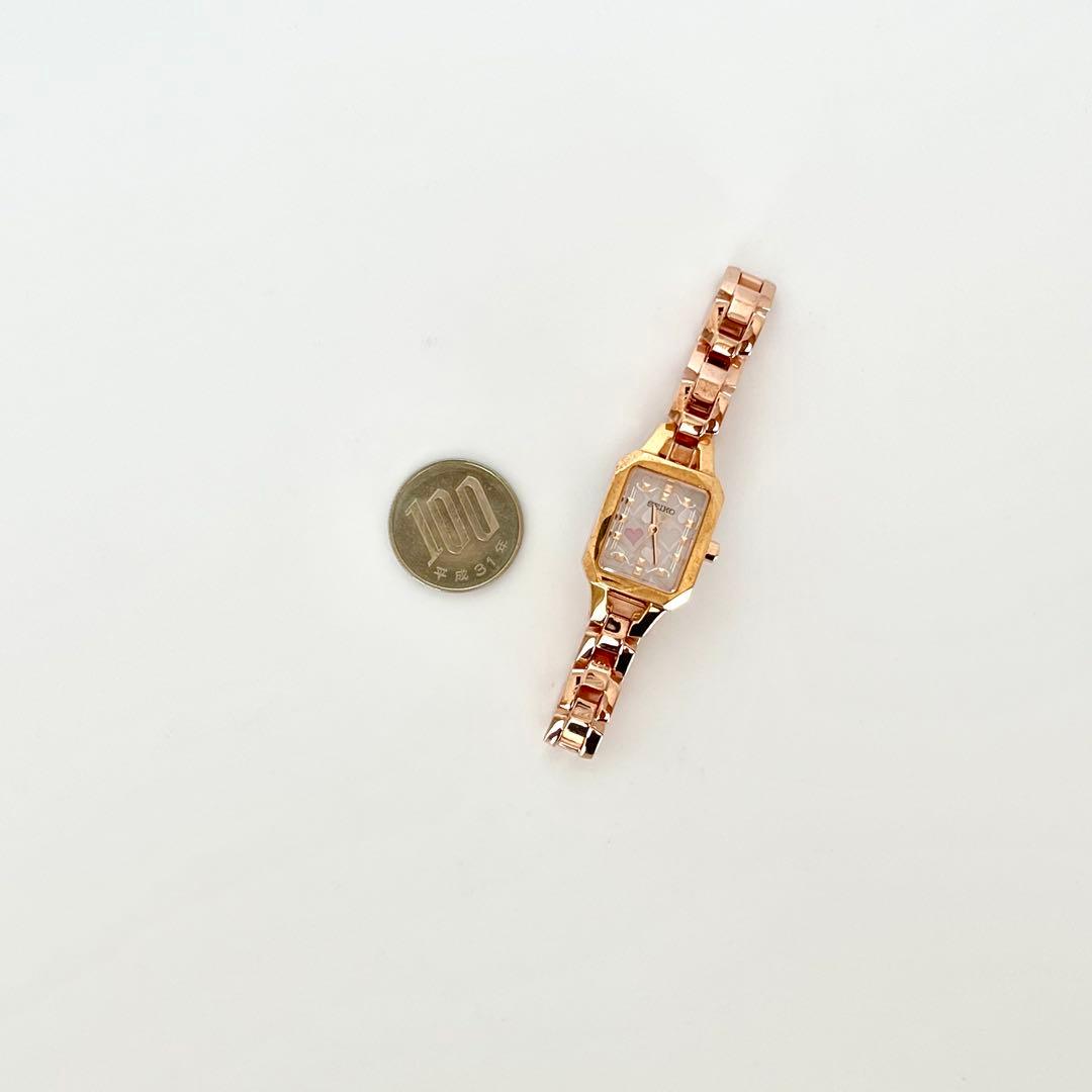 セイコー SEIKO レディース 腕時計 稼働 ソーラー 磨き済み s1890