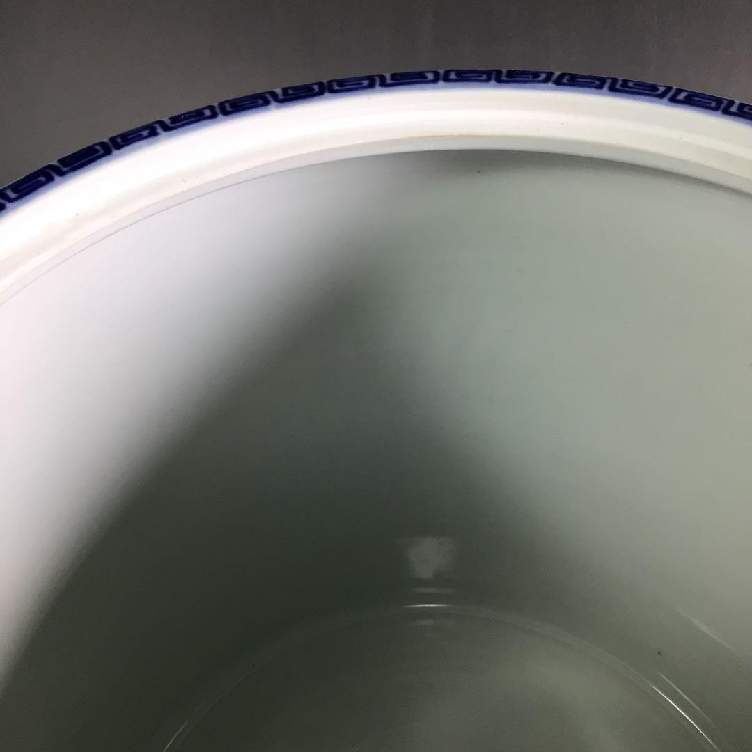 Ｒ２３５　水指　『橋本喜泉造』『祥瑞写松竹梅』『一重口水指』　共箱　茶道具