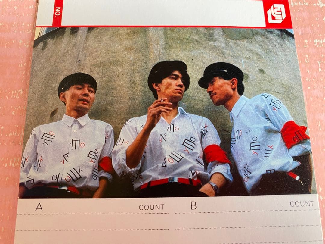 YMO 写真カセット インデックス14枚　ヴィンテージ