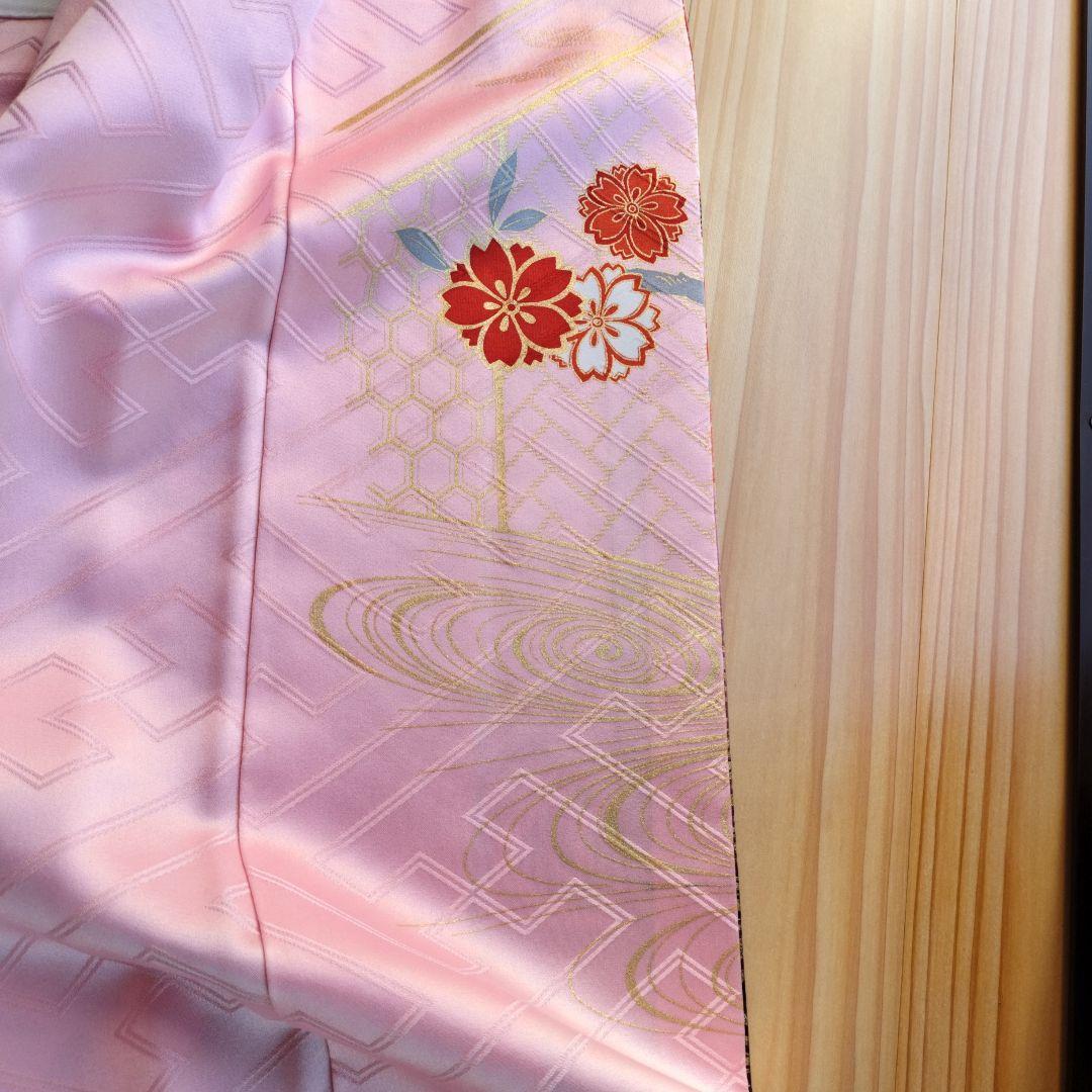 振袖 花柄 赤・白・紫