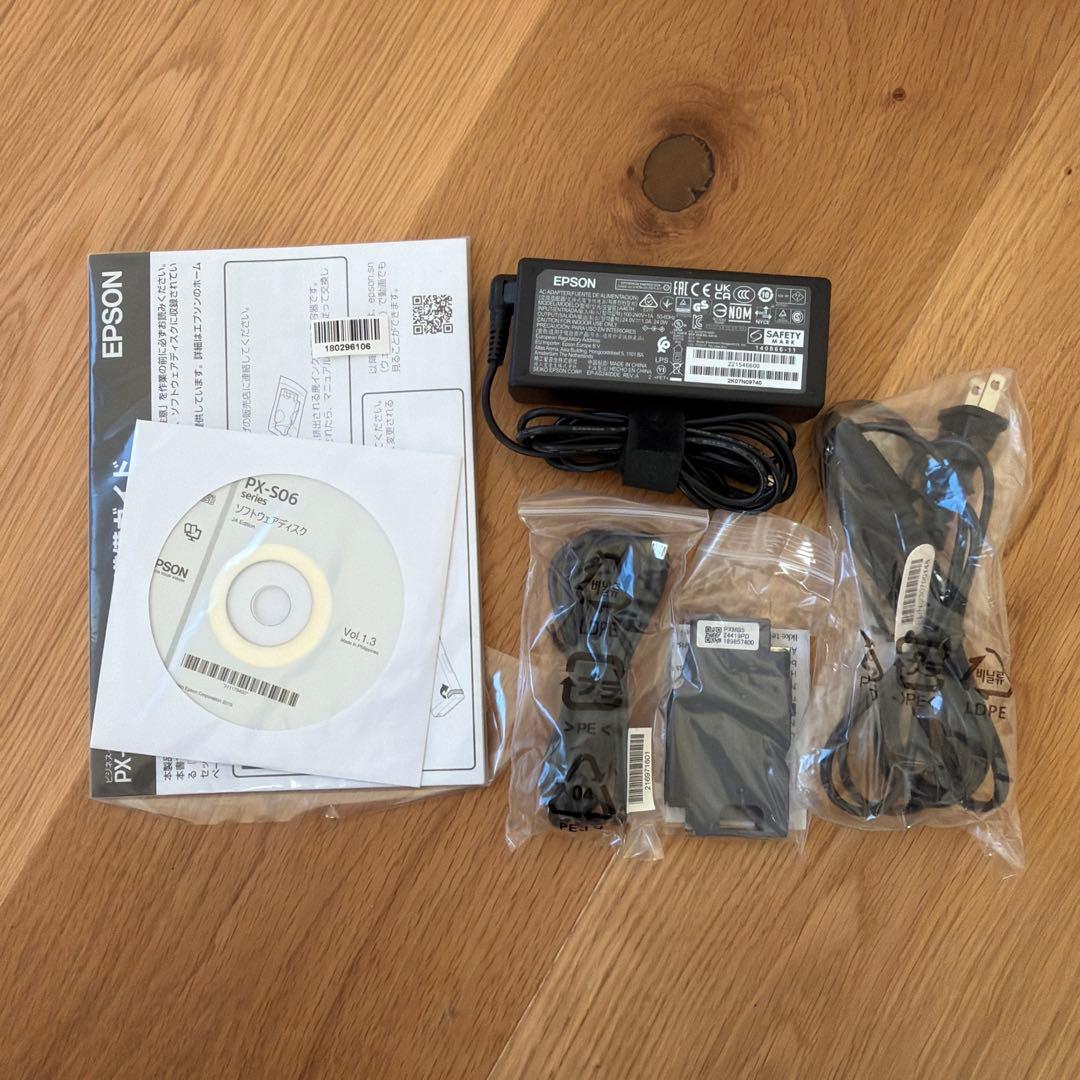 エプソン モバイルプリンター PX-S06B ブラック