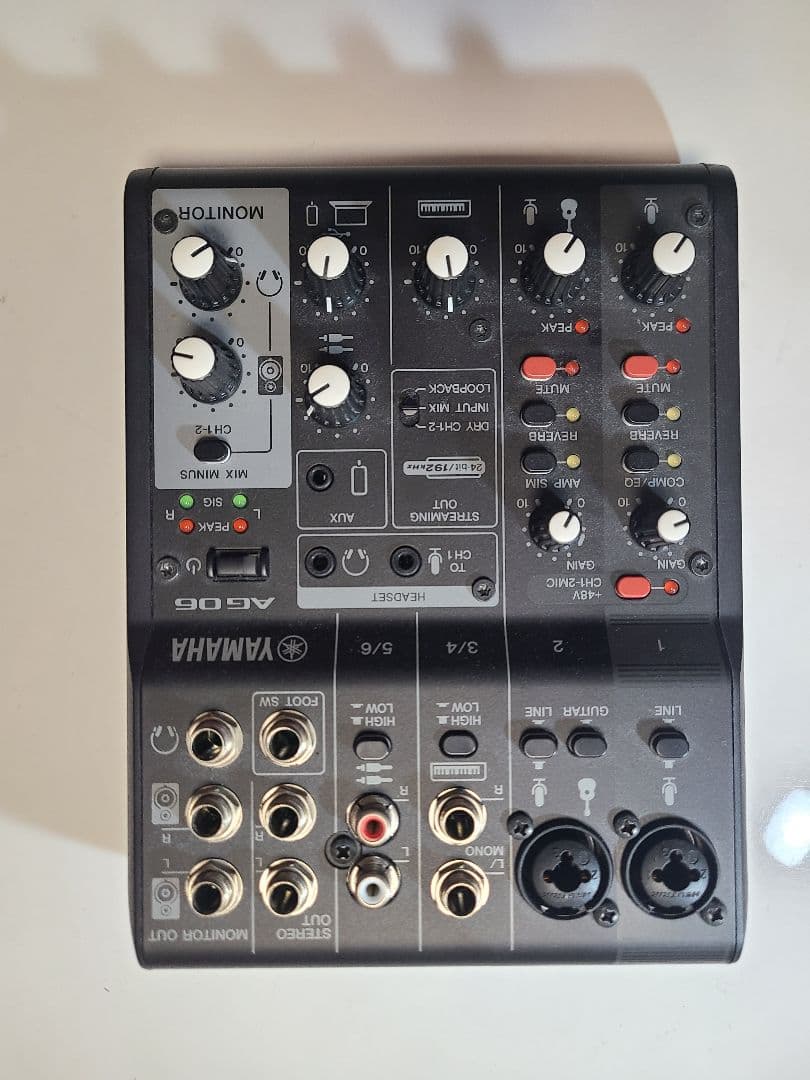 配信機器・PA機器・レコーディング機器 YAMAHA AG06 MK2