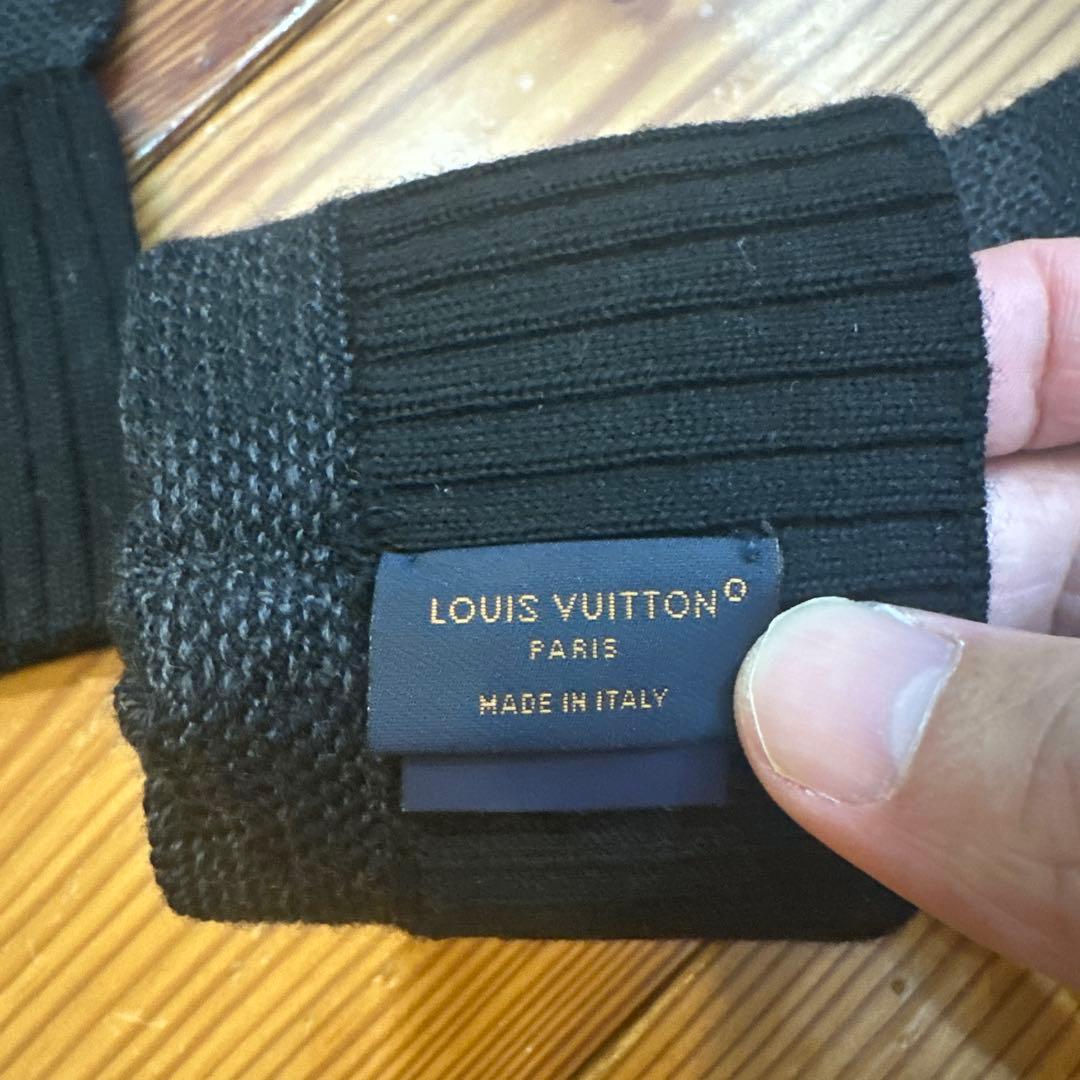 美品LOUIS VUITTON ダミエ　イタリア製手袋