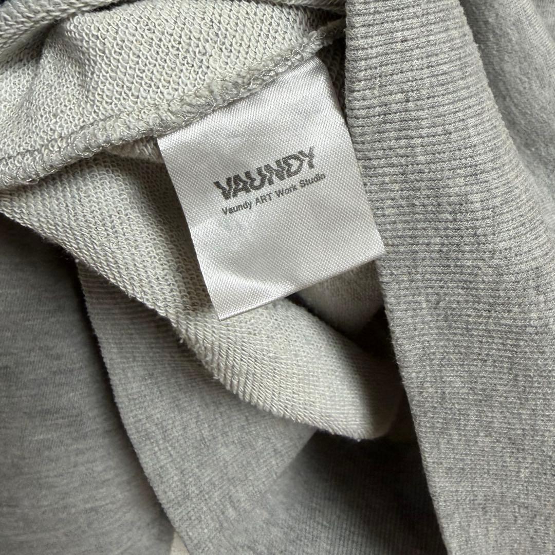 NIDONE ロゴスウェットトップス グレー