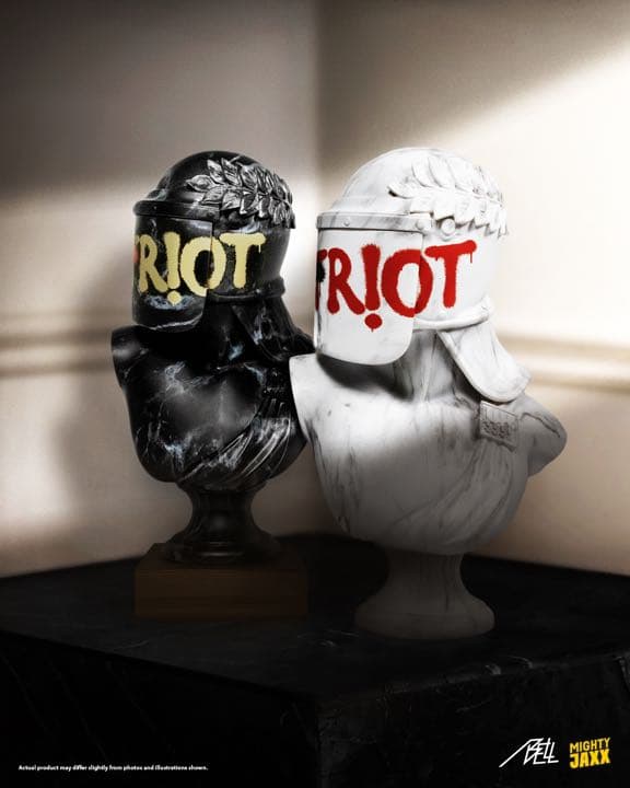 愛国者　パトリオット（ザ・レガシー）フィギュア　アートトイ　スタチュー　ブラック