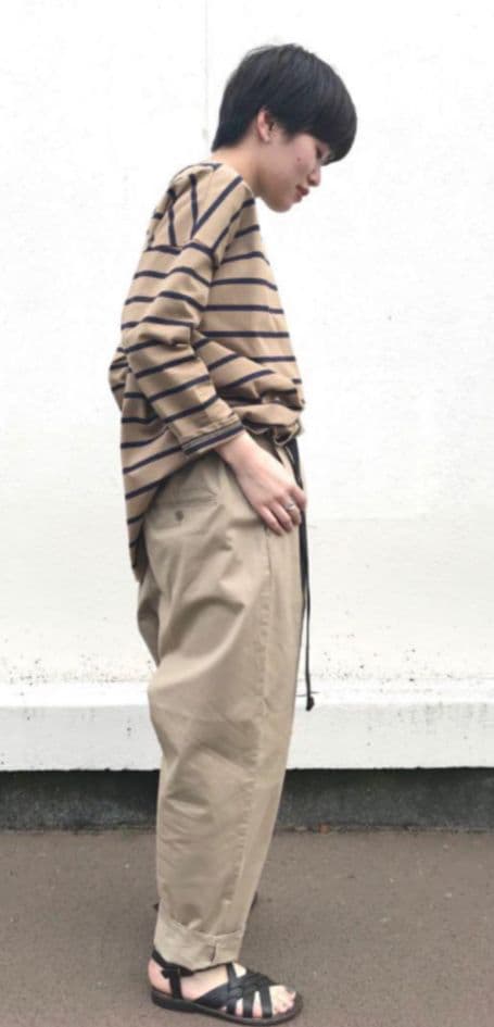 ★ジャーナルスタンダードラックス　チノストレッチベルトテーパーパンツ