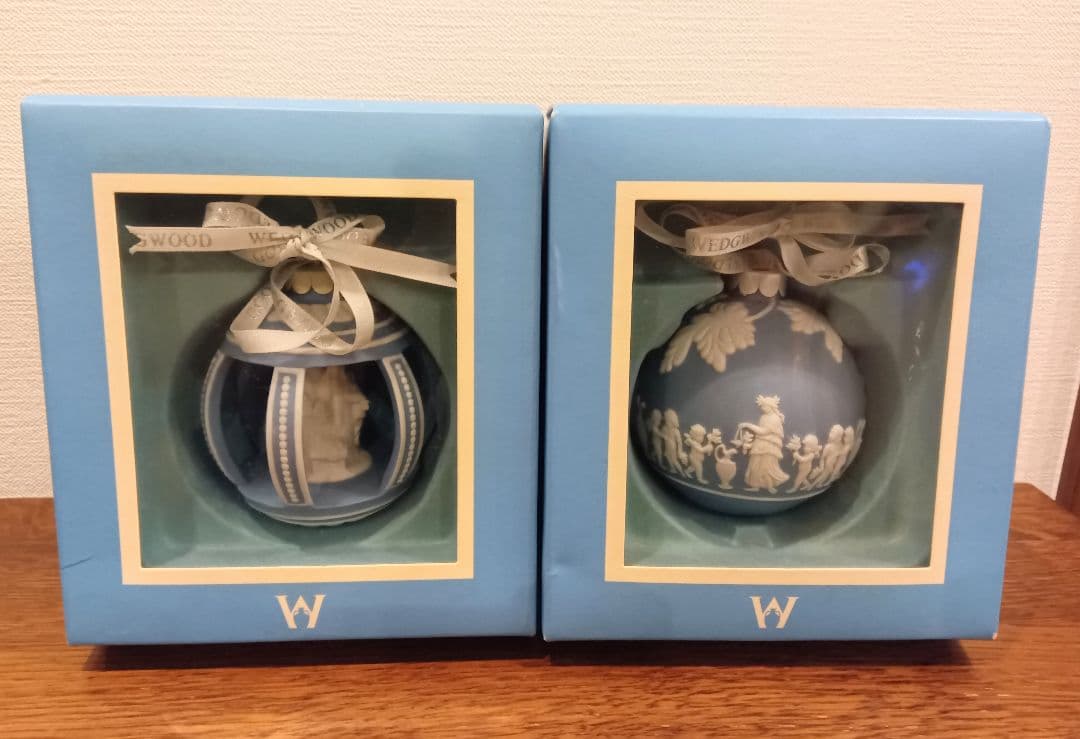 ウエッジウッド　　オーナメント 2個セット　クリスマス　レア