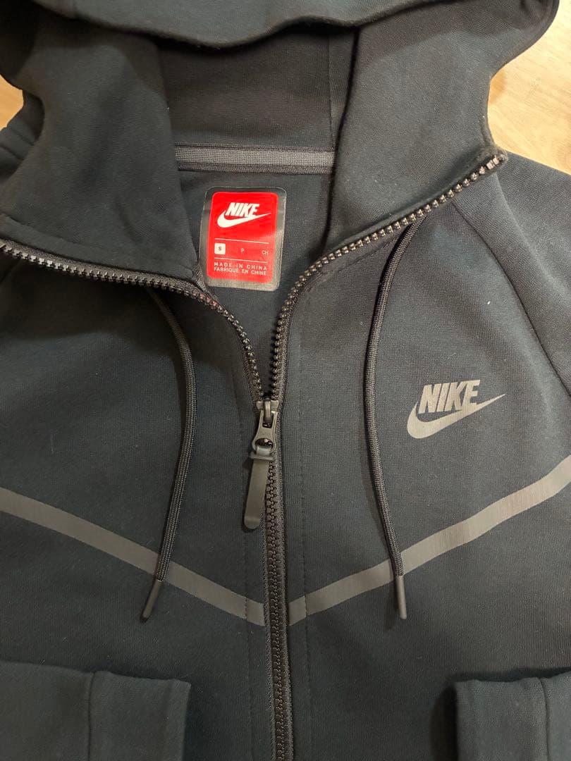 ナイキテックフリース　セットアップ　上下　ブラック　Sサイズ　国内正規品