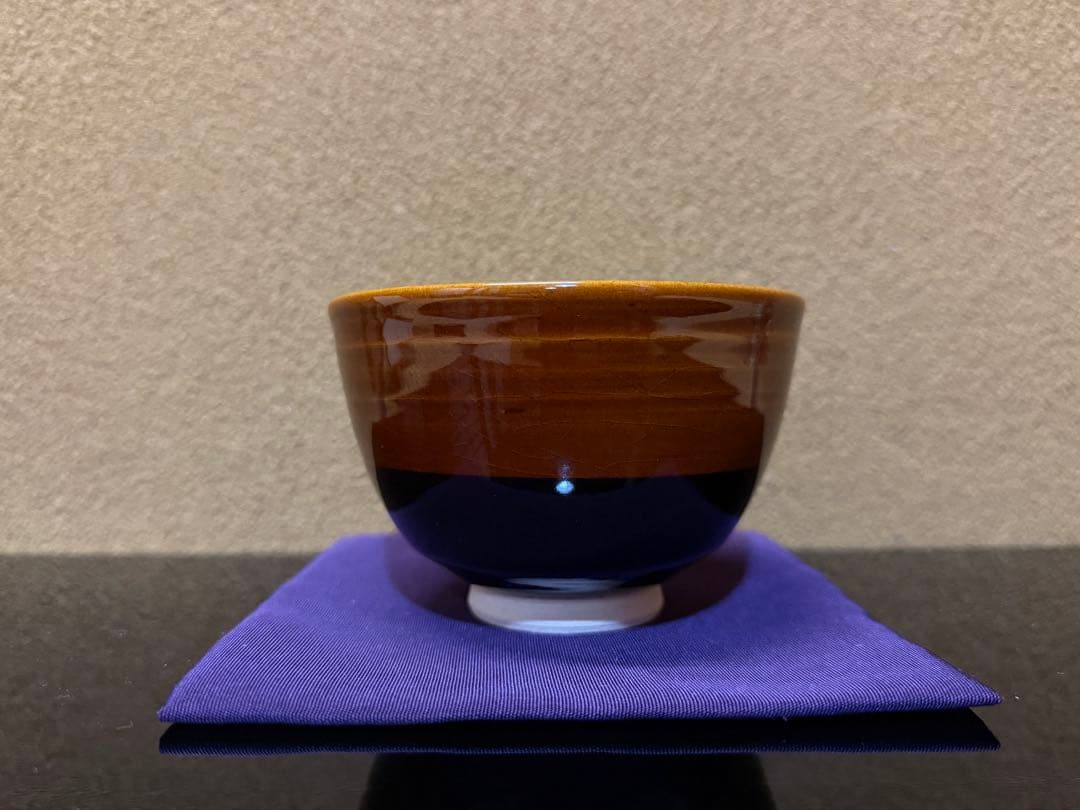 十一代大樋長左衛門（年雄）　大樋茶碗　共箱