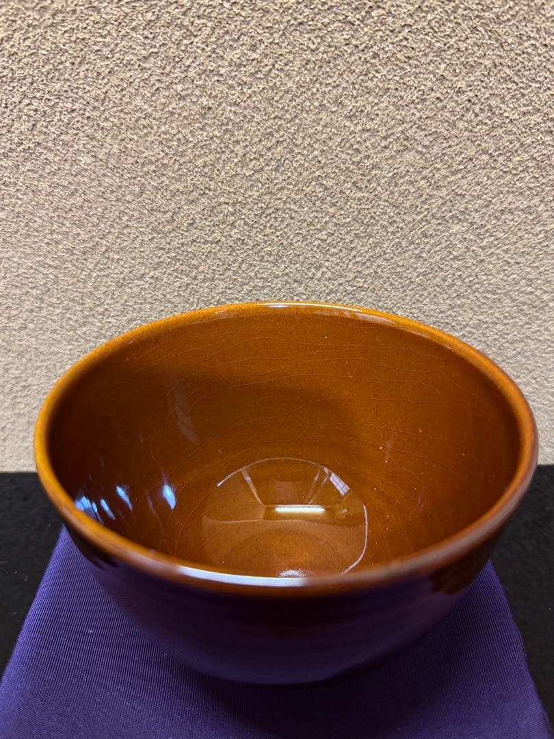 十一代大樋長左衛門（年雄）　大樋茶碗　共箱