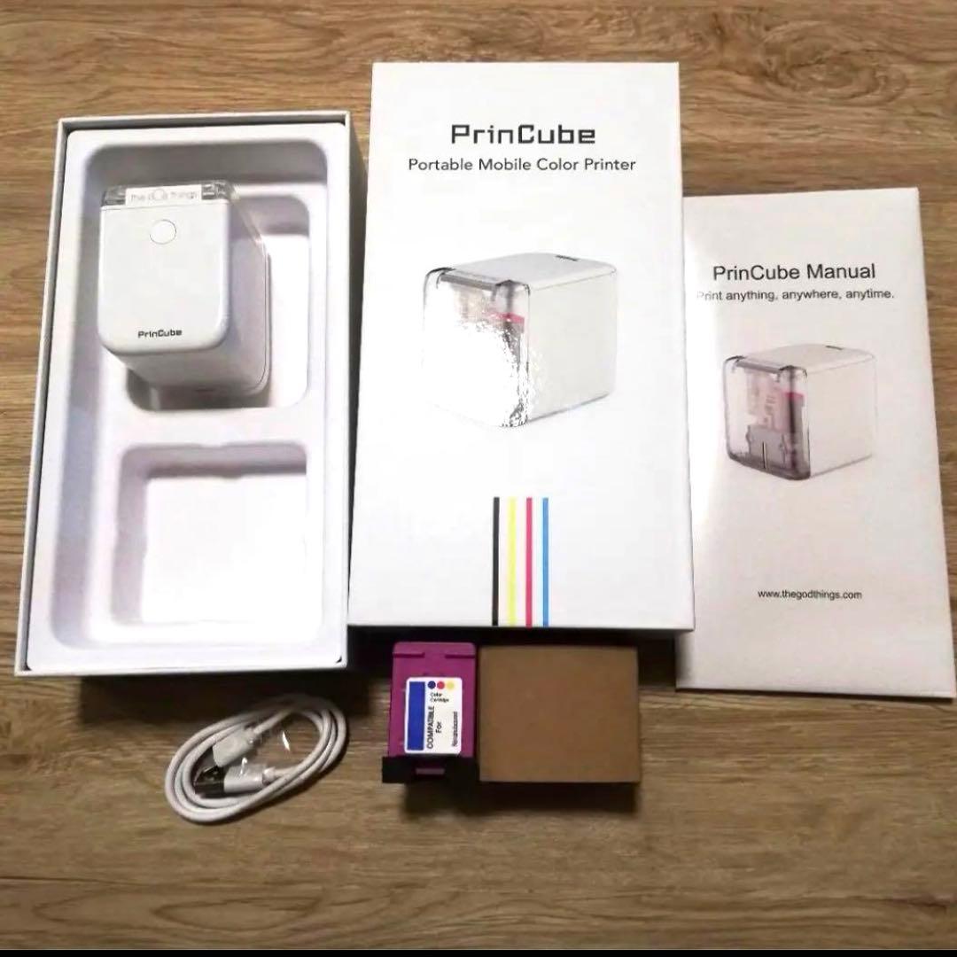 PrinCube ハンドプリンター　プリンキューブ　プリンター　お手軽　印刷