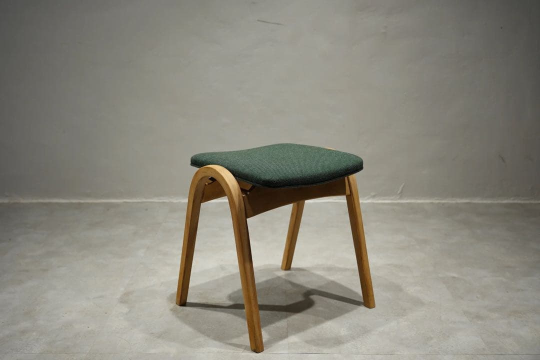 秋田木工　スツール　スタッキングチェア　ビンテージ　木製スツール