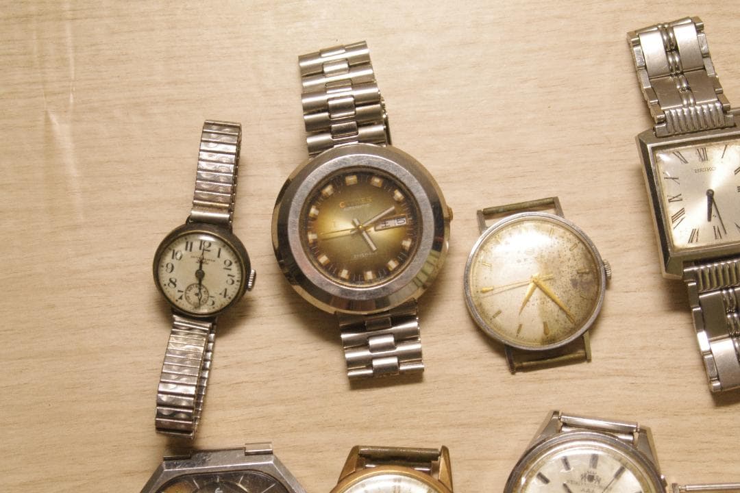 【片付け整理】機械式時計11個セット