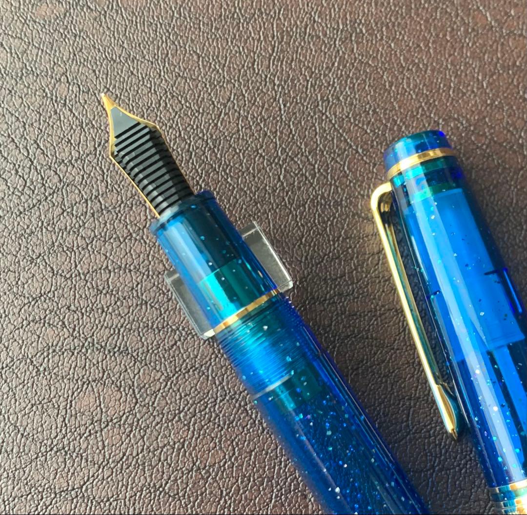 Pent ペント セーラー万年筆 彩時記 幻蒼海 中細ペン先