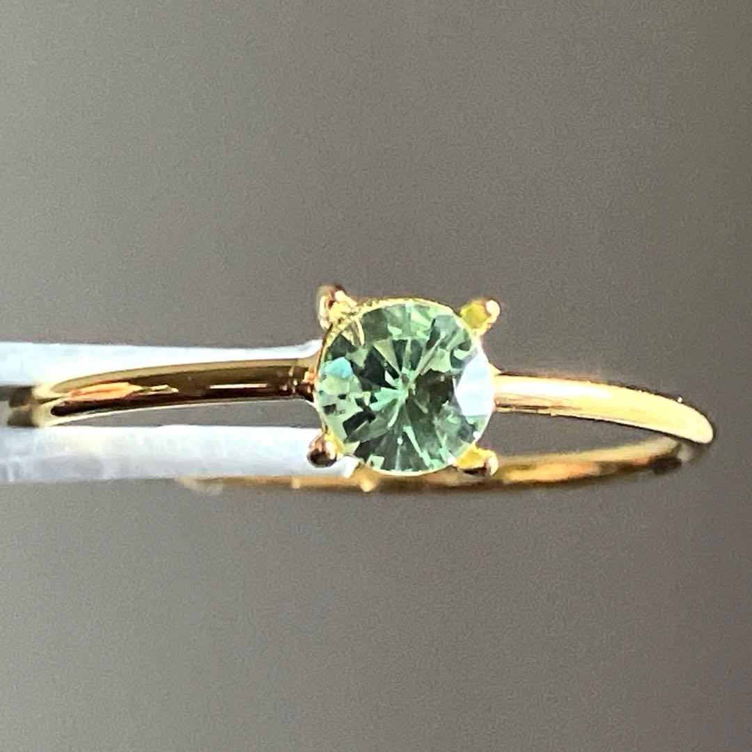 【おぴさまご確認用】ミントガーネットのファセットリング260102