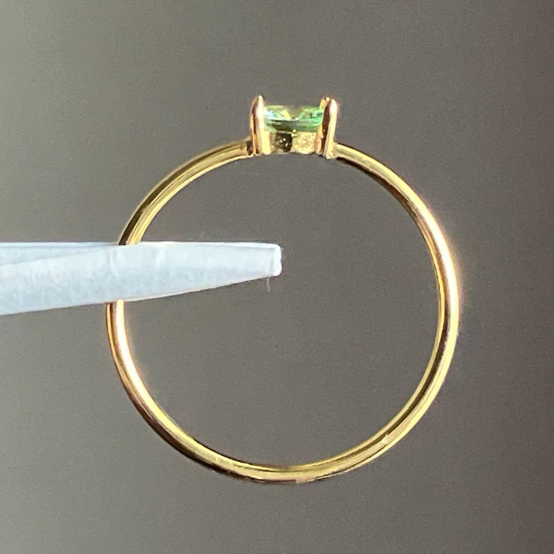 【おぴさまご確認用】ミントガーネットのファセットリング260102