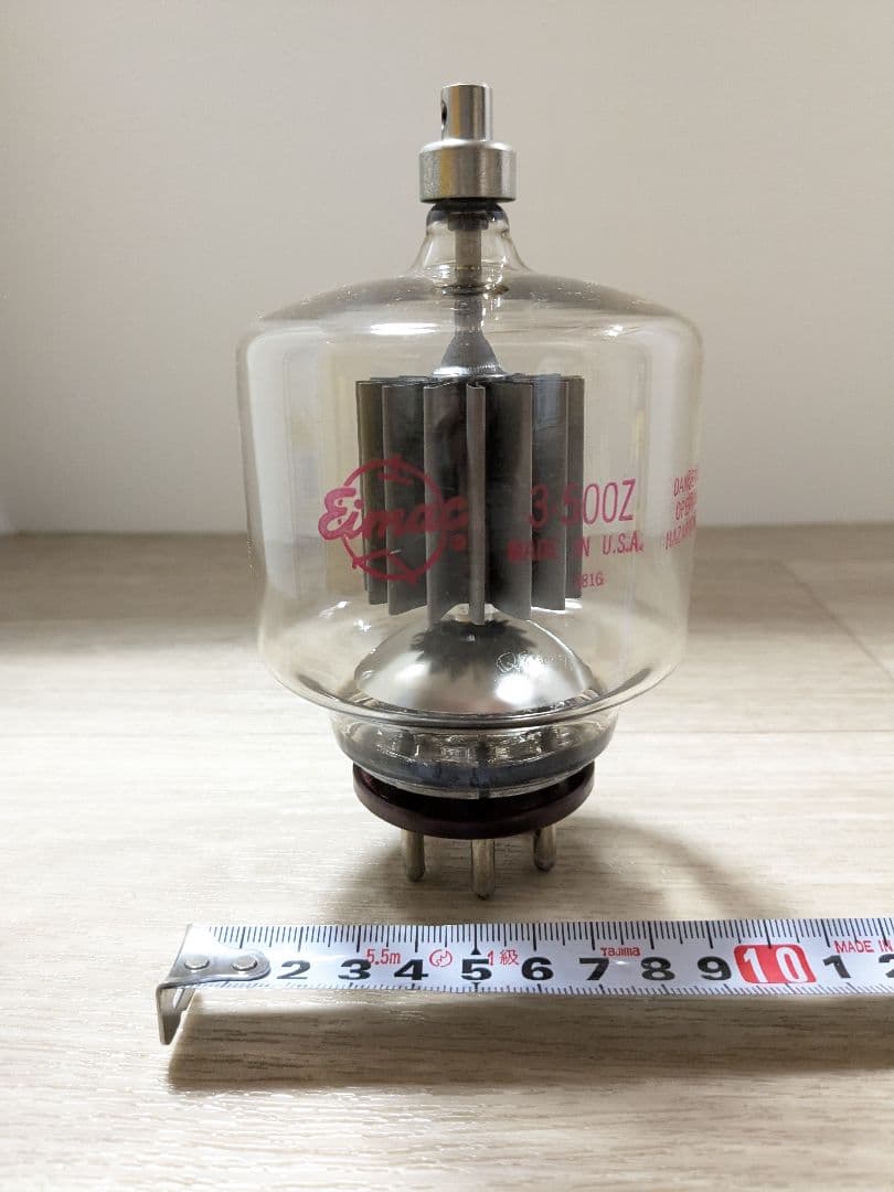 【未使用品】Eimac 3-500Z 真空管　Electron Tube　米国製
