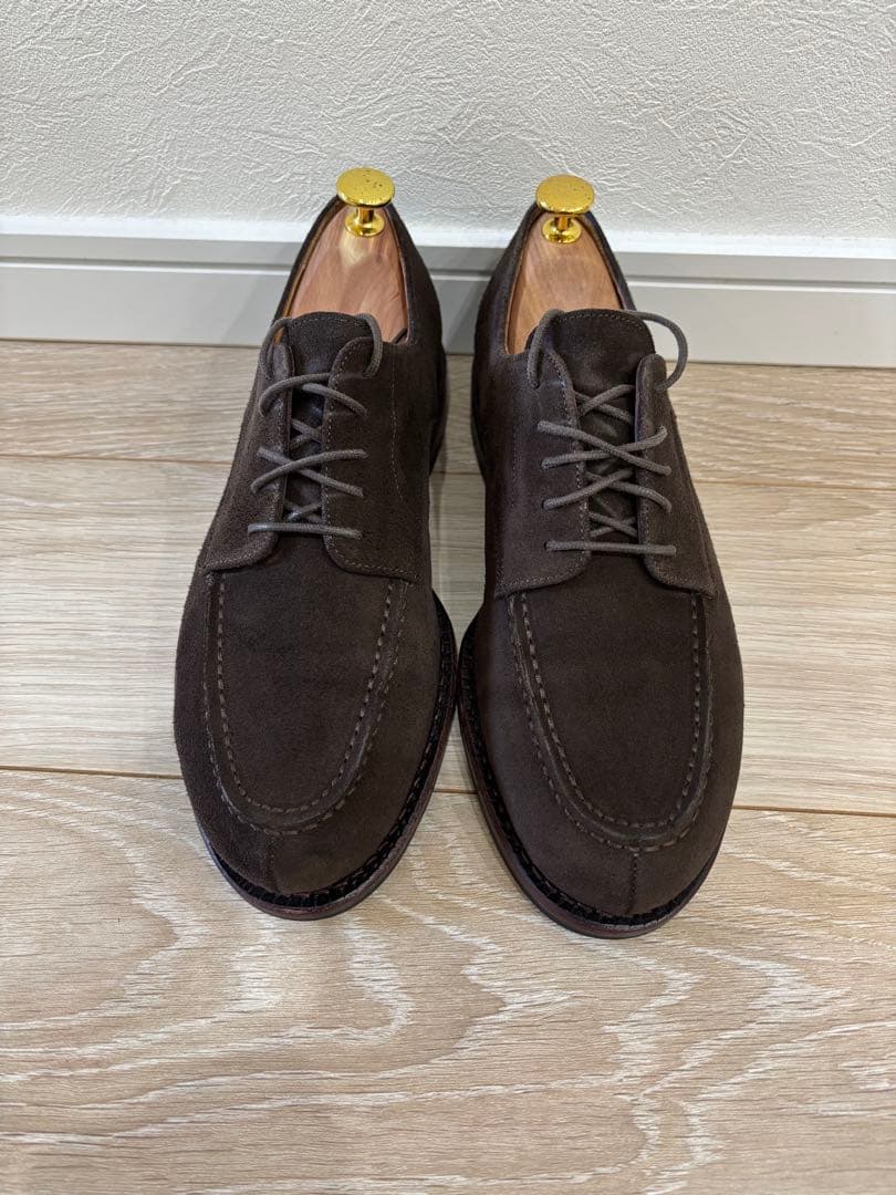 【美品】ジャランスリウァヤ　スエード　Uチップ　シューズ