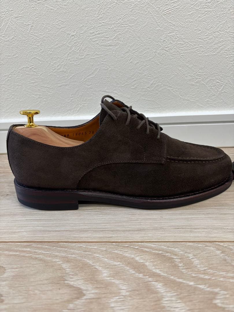 【美品】ジャランスリウァヤ　スエード　Uチップ　シューズ