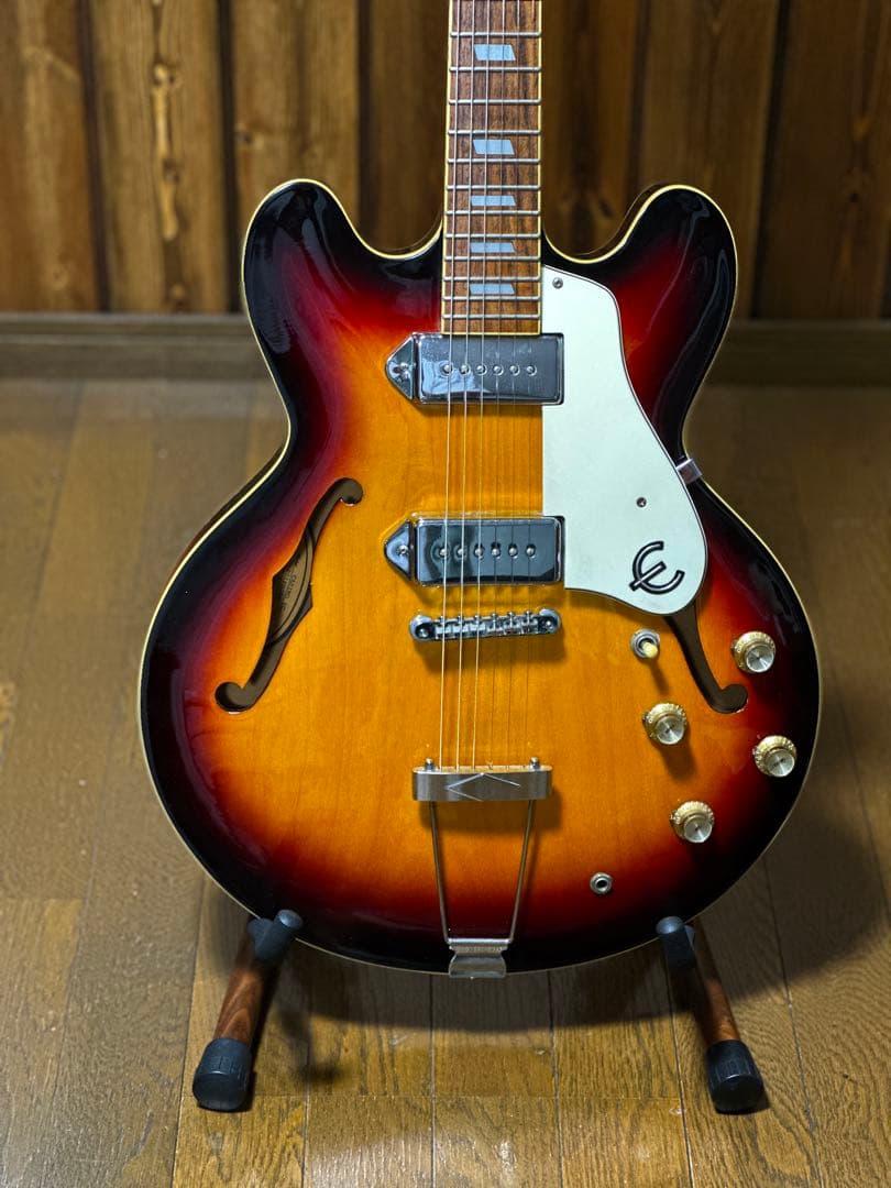 Epiphone CASINO VC　エピフォン カジノ 専用ハードケース付き