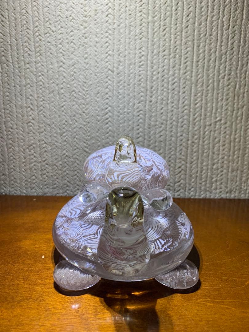 MURANOムラーノ親子亀　インテリア　ベネチアングラス　イタリア製