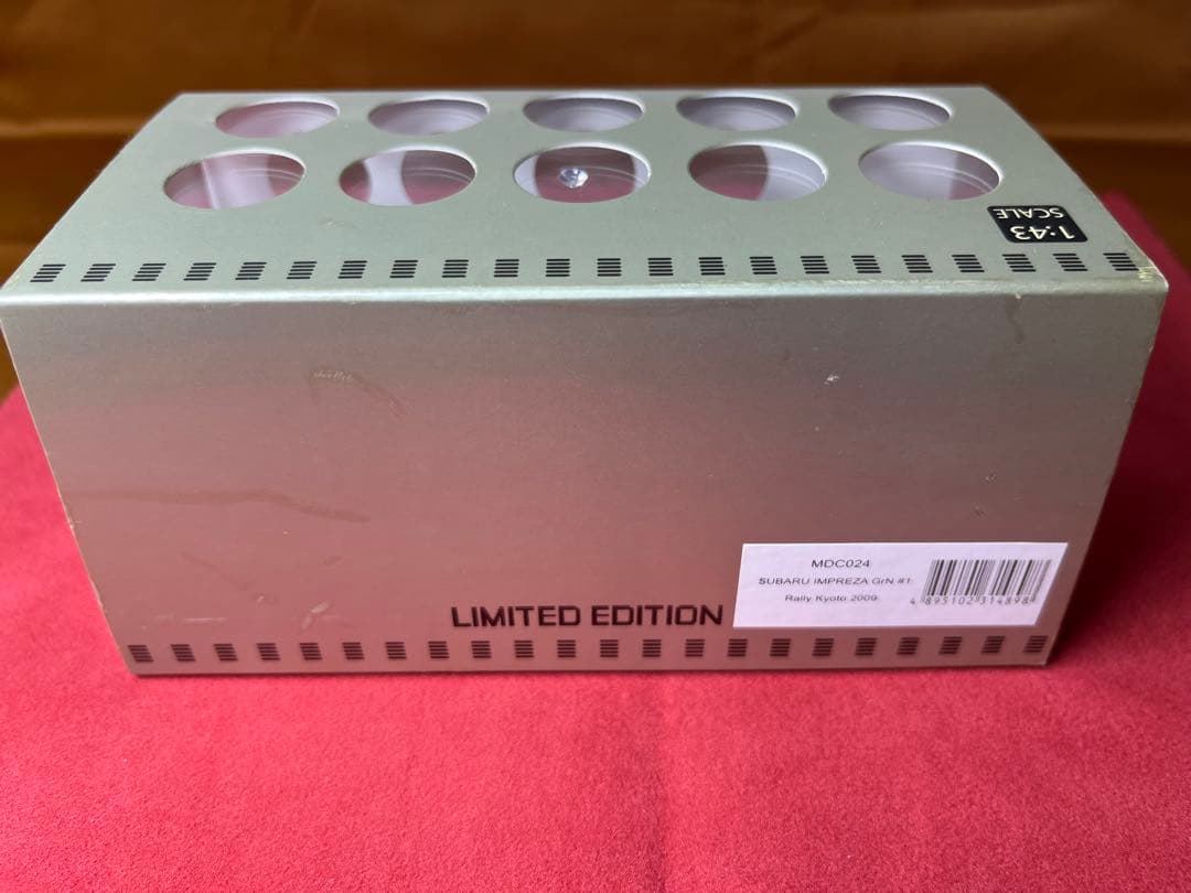 インプレッサWRX STI 勝田範彦1/43 ラック仕様限定版