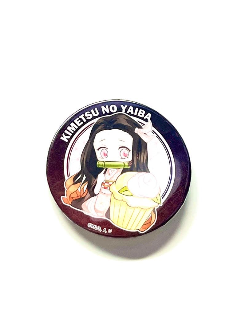 鬼滅の刃　竈門禰豆子　プリロール　缶バッジ