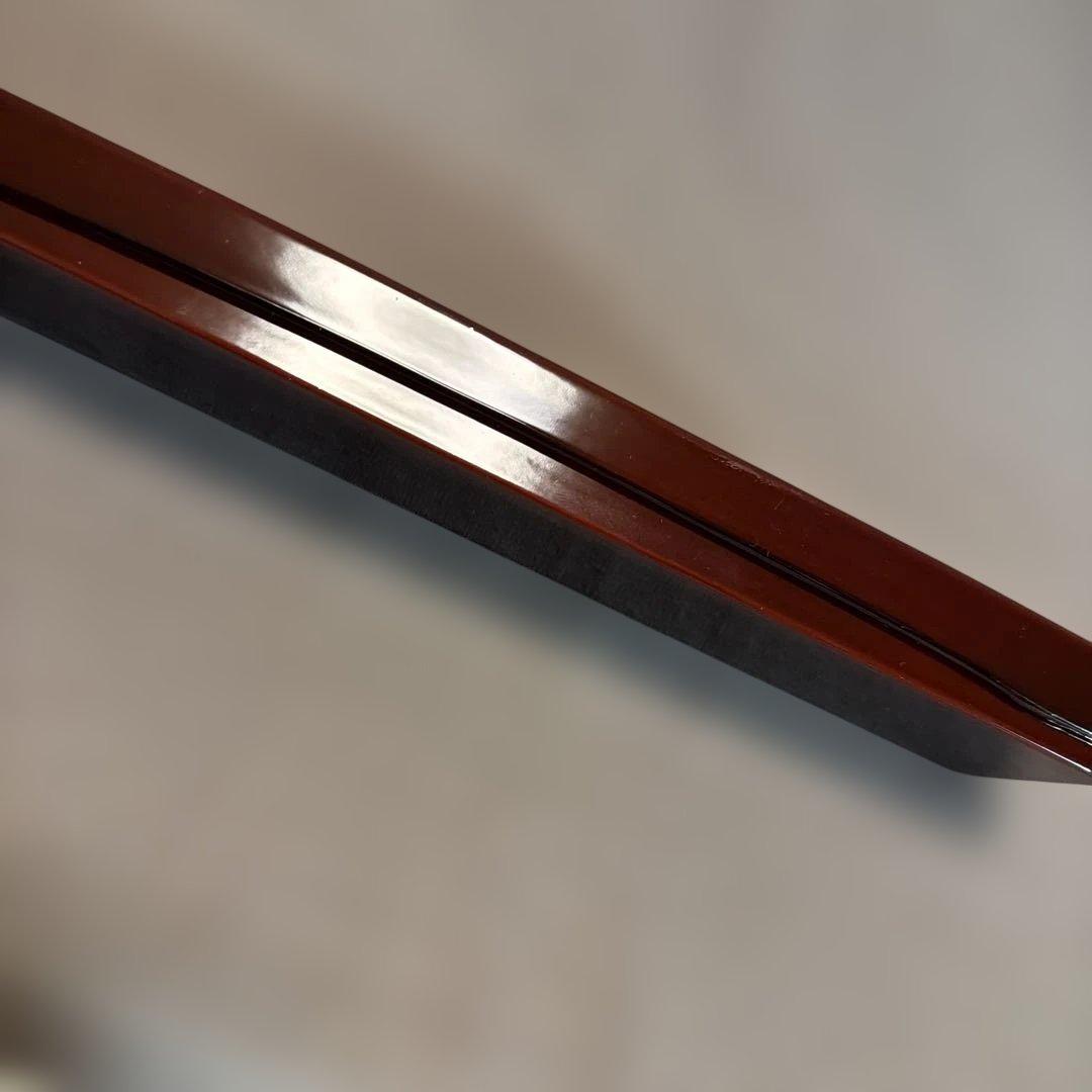 福島県の伝統工芸品 会津塗り（漆塗り）の筆箱　（110）