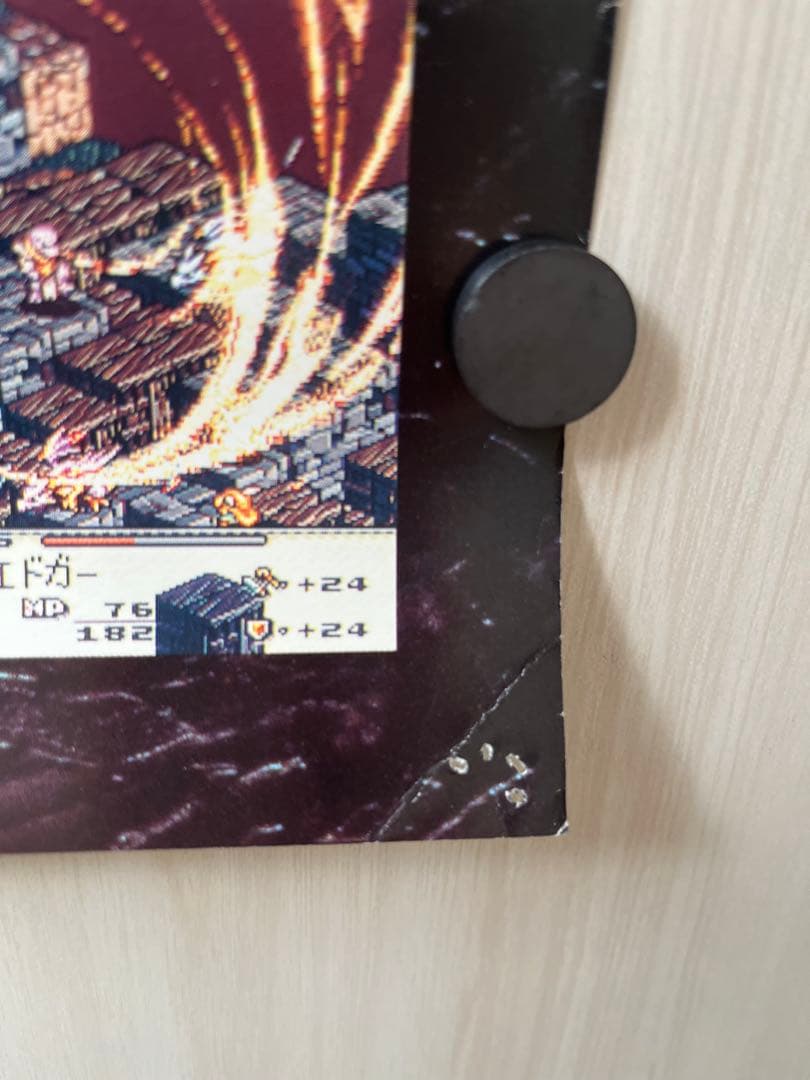 スーパーファミコン　タクティクスオウガ　ポスター