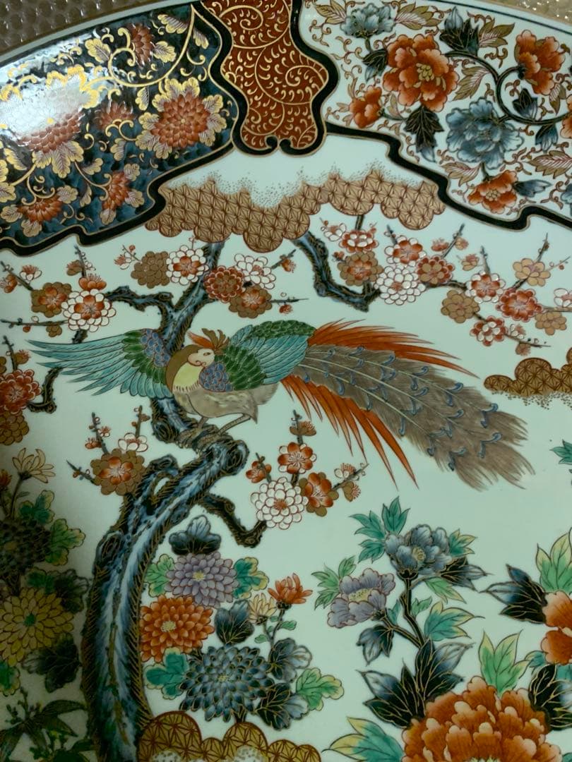 60cm⭐︎有田焼⭐︎古伊万里⭐︎弥左エ門作⭐︎飾皿