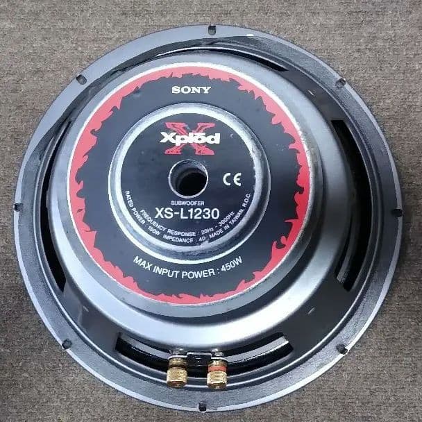 SONY　サブウーハー　スピーカー　動作確認済　XS-L1230