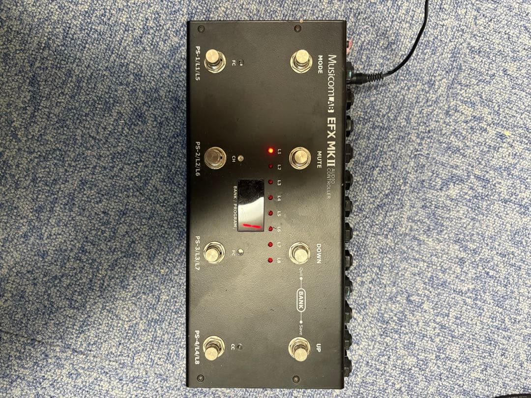 Musicom LAB EFX MK2 プログラマブルスイッチャー