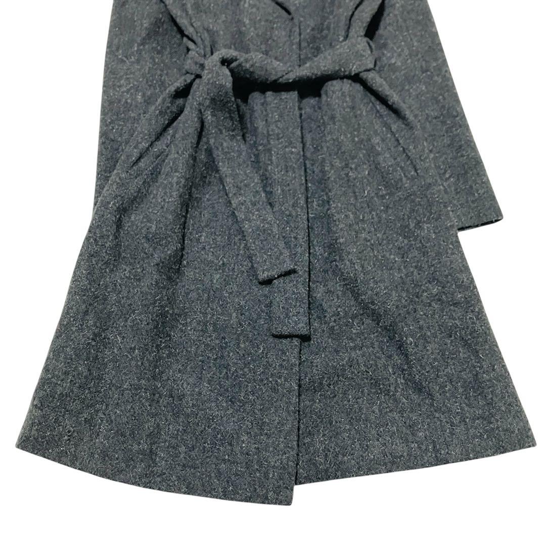 美品✨バーバリーズ ブルーレーベル　ベルテッドコート　ロング　ベルト