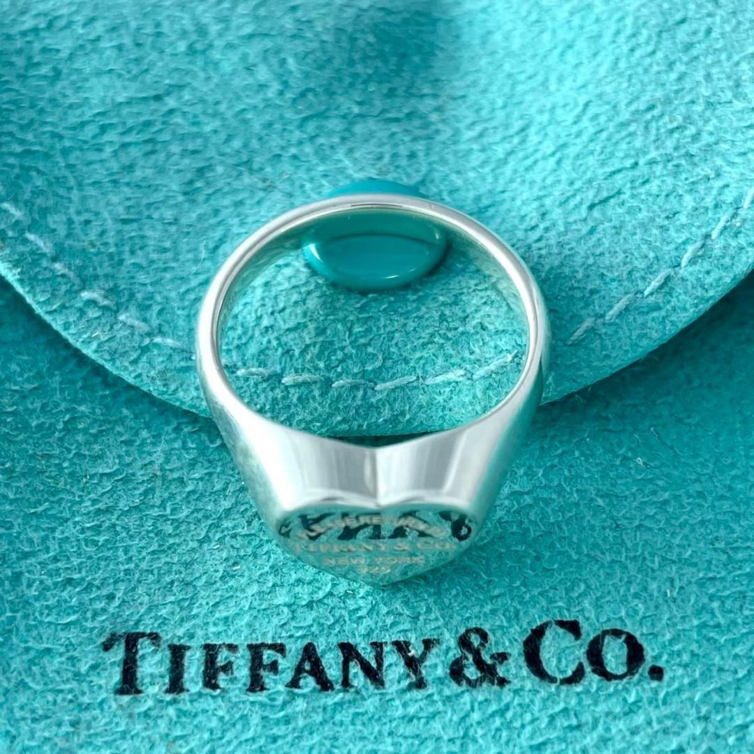 ティファニー 14号 リターントゥ ハート シグネット リング S95fe