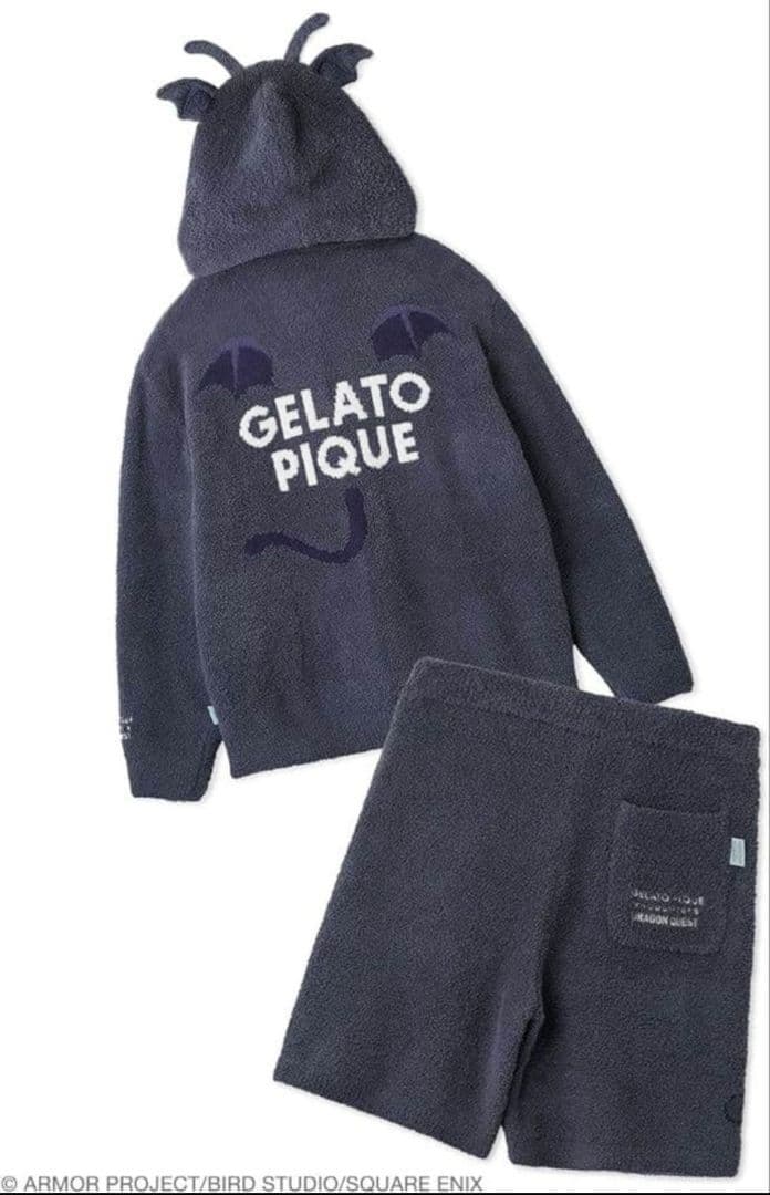 【ドラゴンクエスト】 パウダードラキーパーカ&ハーフパンツセット