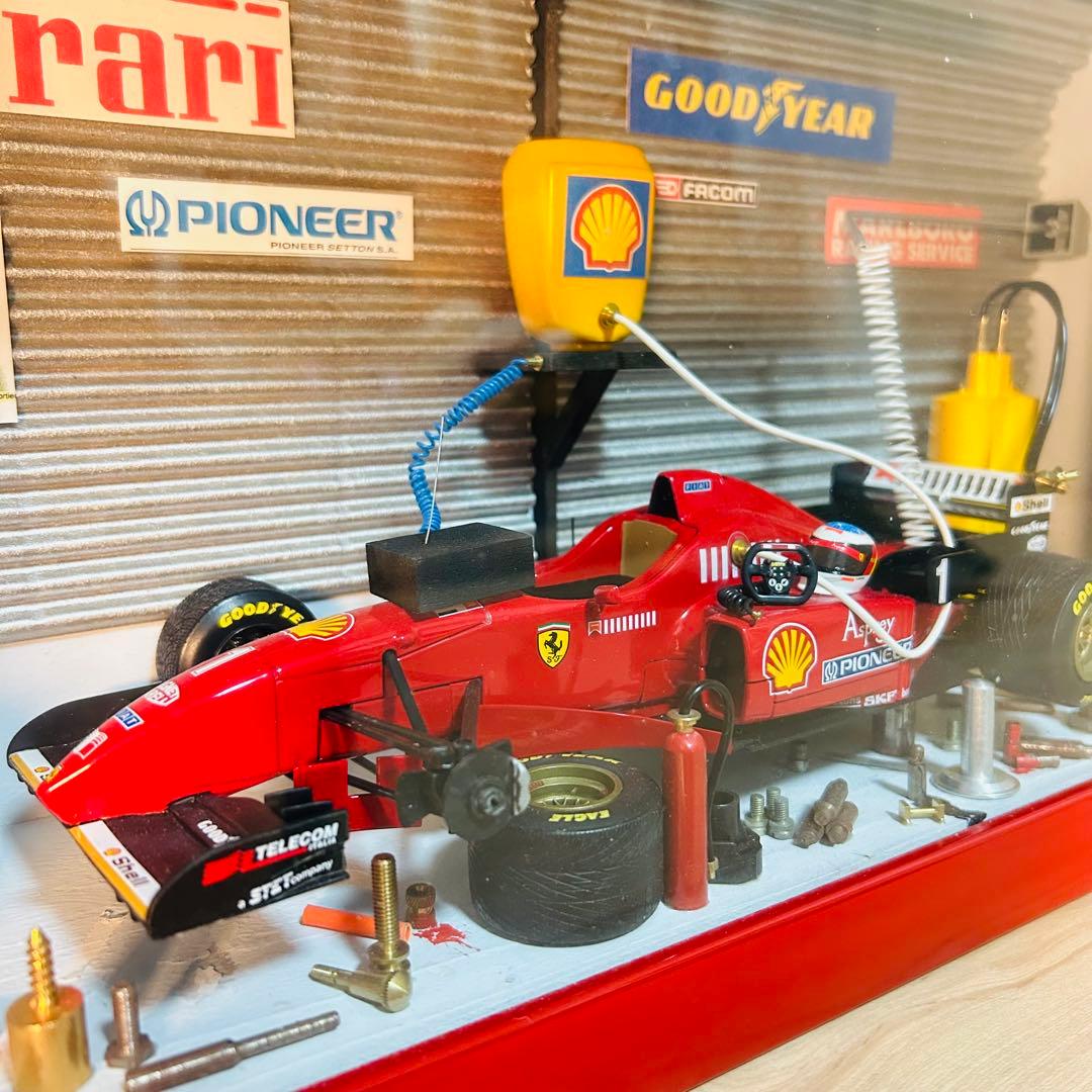 リシャールボックス フェラーリF1ジオラマ 希少 パトリックリシャール 初期作品