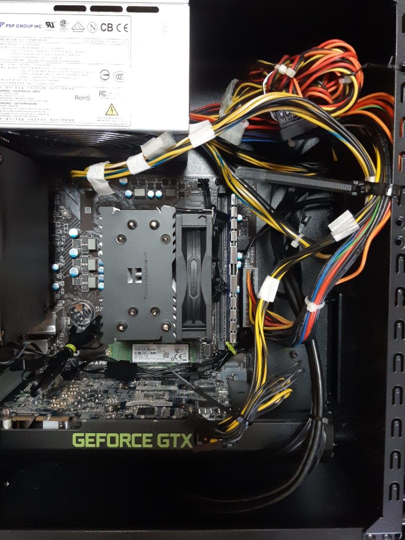 本日限定値下　自作PC　RYZEN5 2600・8GB・128GB・GTX670