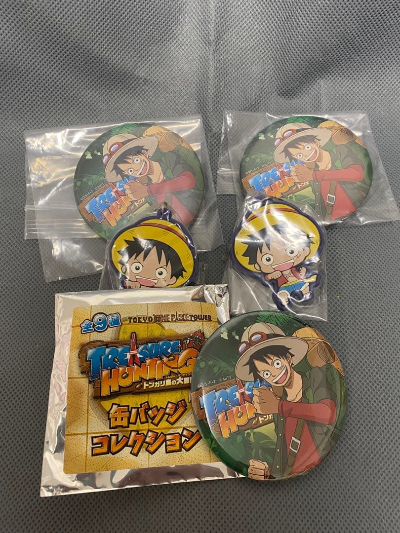 東京ワンピースタワー モンキー・D・ルフィ 缶バッジ
