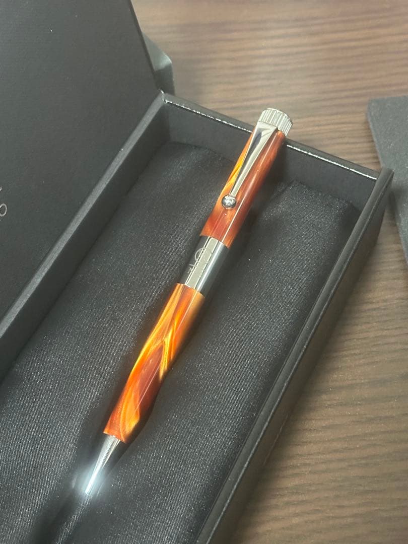 ロメオNo.3 イタリアンアンバー 細軸 romeo ボールペン