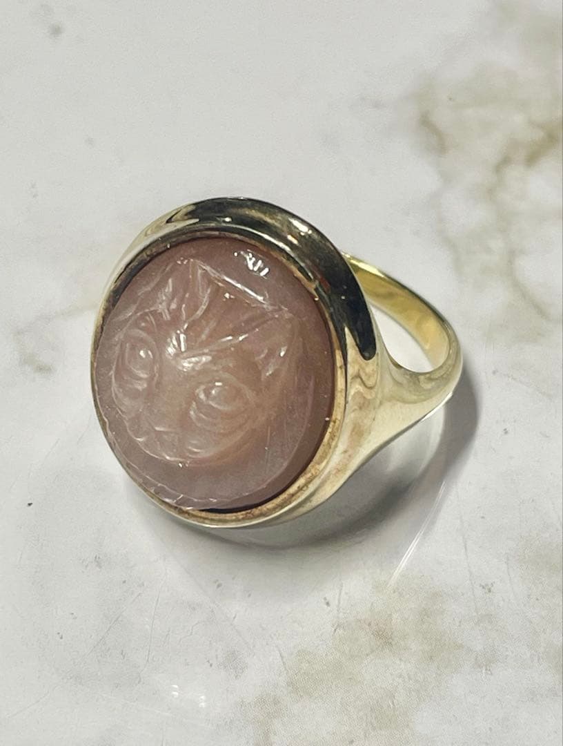 【最終値下げ】nananbijouxxx ナナンビジューキャットカメオリング