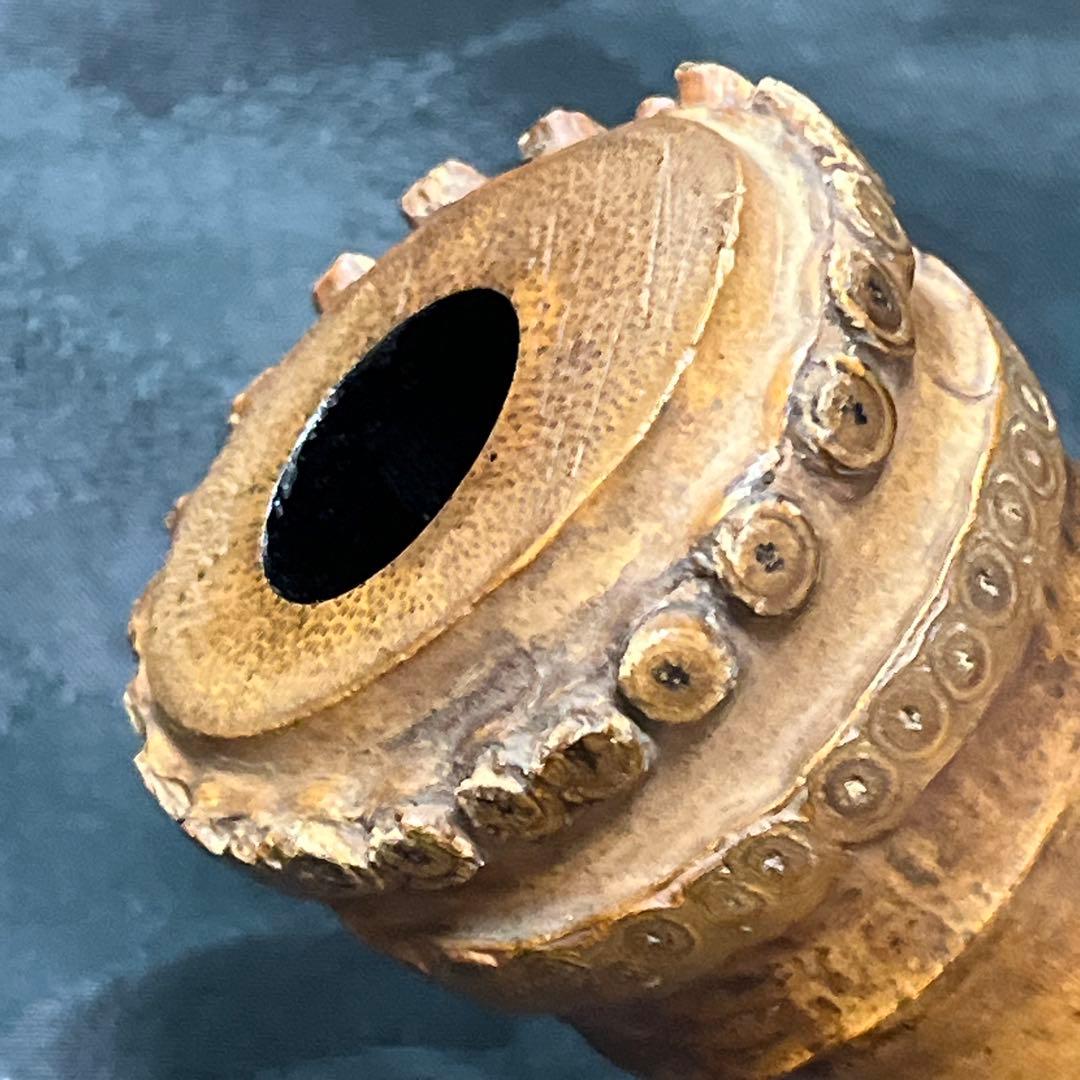 尺八 琴古流 竹治 2印 1尺4寸管 中継ぎ 銀巻 【音出し確認済み】