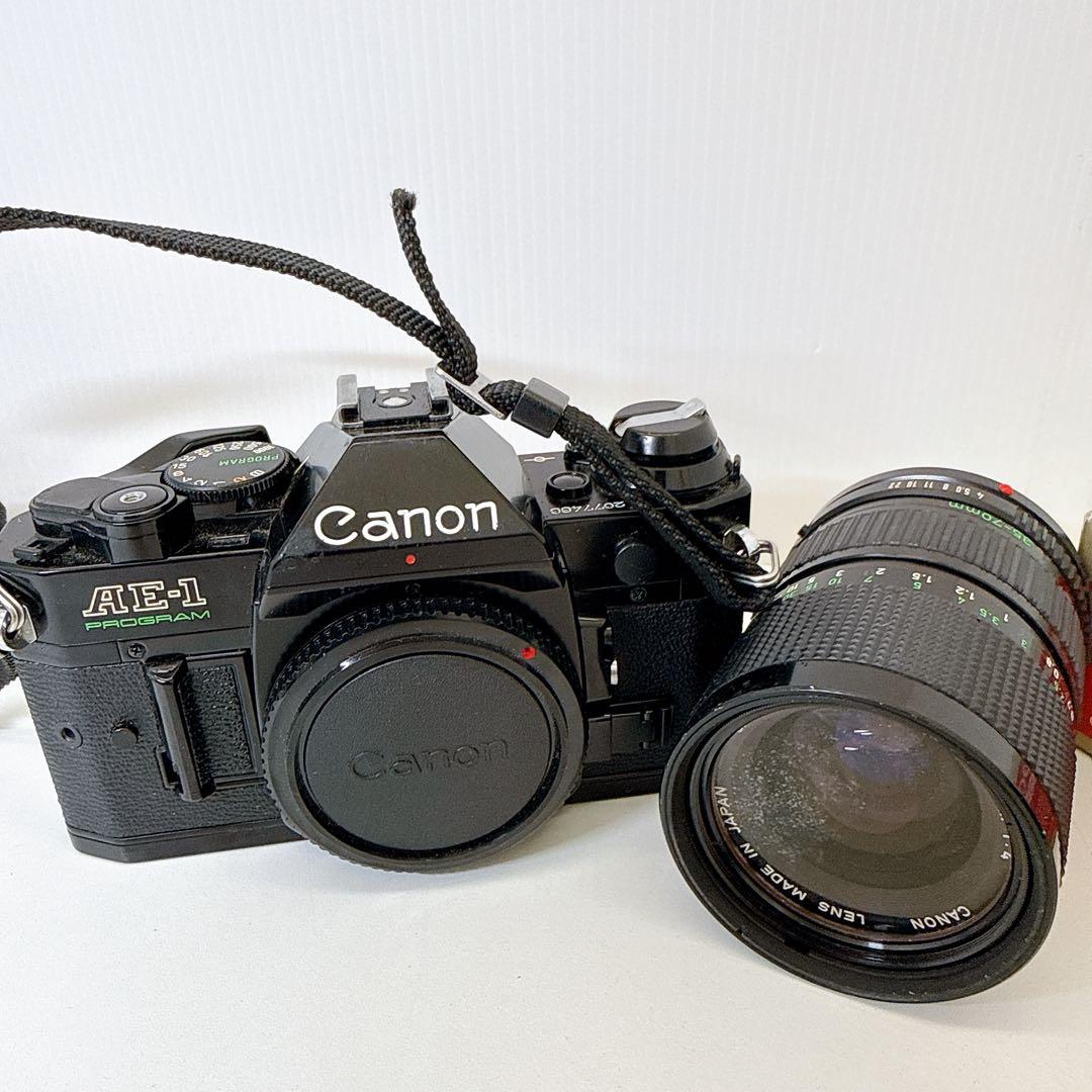 Canon AE-1 PROGRAM 35-70レンズ