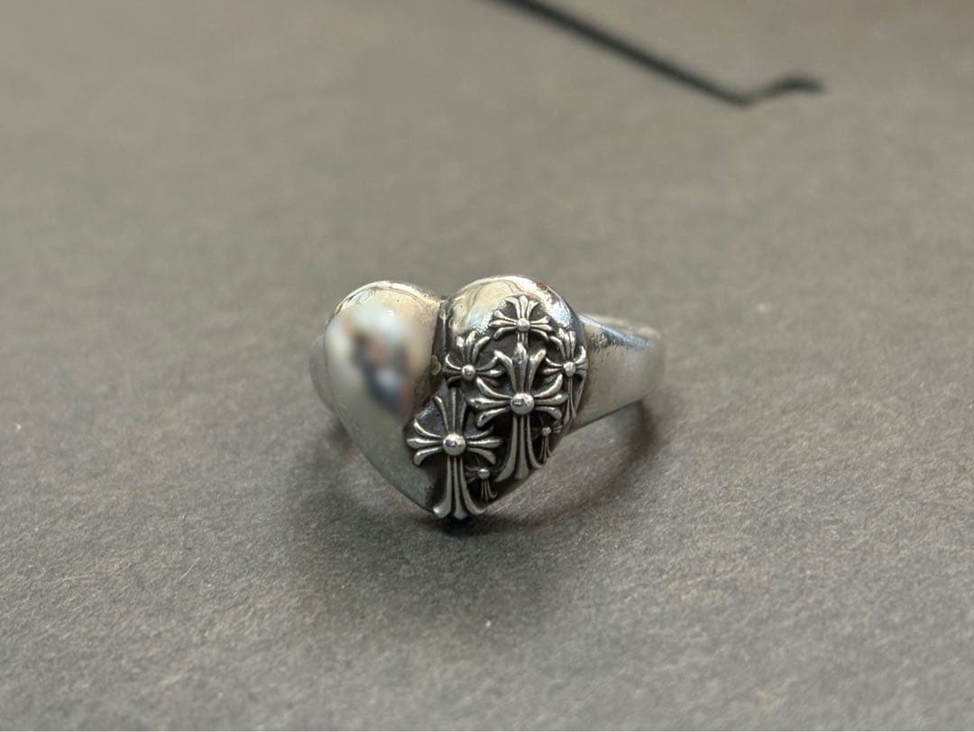 希少　クロムハーツ　ハートリング