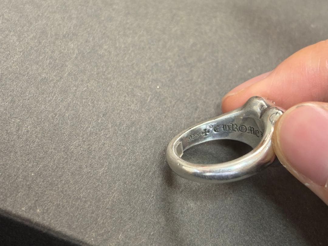 希少　クロムハーツ　ハートリング